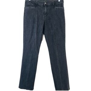 LRL Lauren‎ Jeans Co. Denim Jeans Women's Size 10 Black Wash Straight Leg Casual